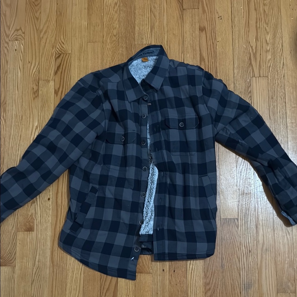 Tailor Vintage Blue Lightweight Shirt Jacket